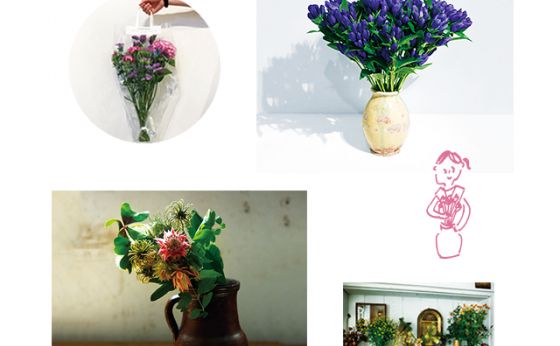 今日から部屋に、花を飾ってみる？［健康いろいろ、表参道 05］