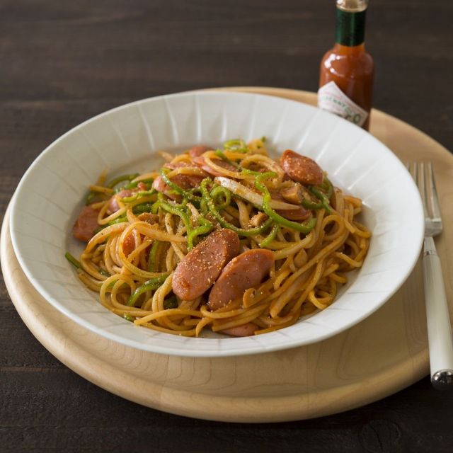 脱Ｂ級！ あるものをプラスした大人のためのナポリタン