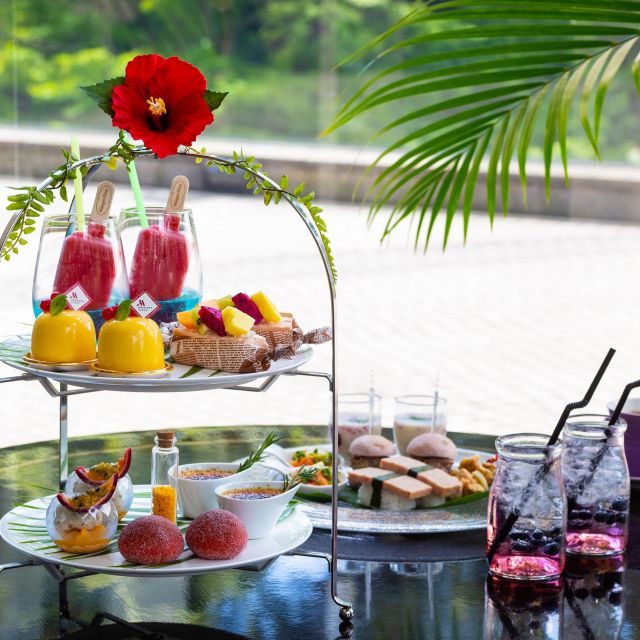 《品川》ハーゲンダッツをハワイ流にアレンジ　カクテルやジュレにトッピングし、優雅なアフタヌーンティー