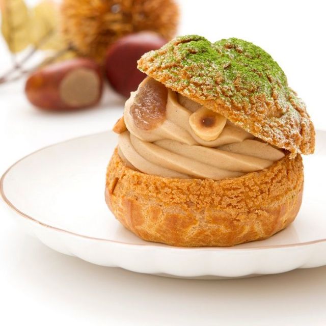 秋到来！　マロンスイーツ３選　シュー菓子、ヴェリーヌ、生チョコ