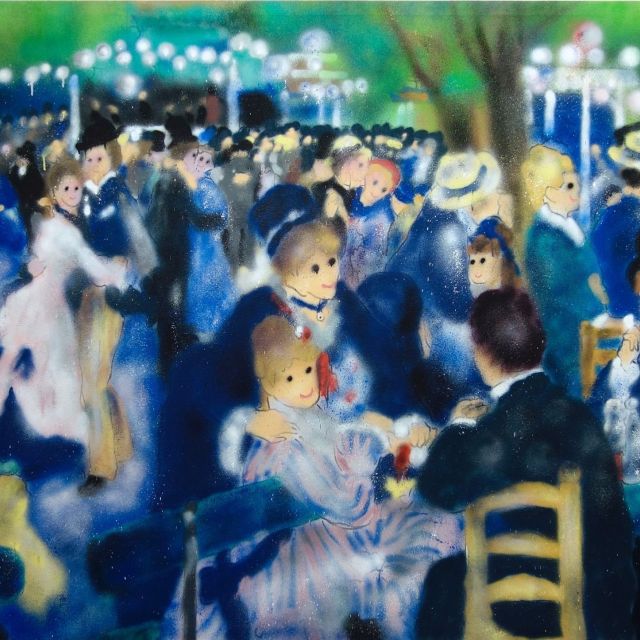 《六本木》ポップで新しい名画の楽しみ　MADSAKIのスプレーアート展