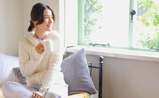 あたたかな部屋着を着よう［スイッチOFFでも、あたたかい暮らしー無理のない節電をー］