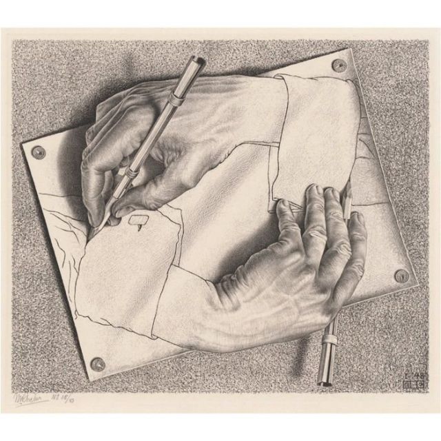 《上野》【エッシャーと私】 （１）お笑い芸人・バカリズムさん　リアルな描写に執念