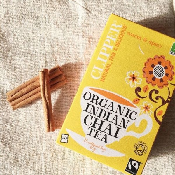 『CLIPPER』の「ORGANIC INDIAN CHAI TEA」