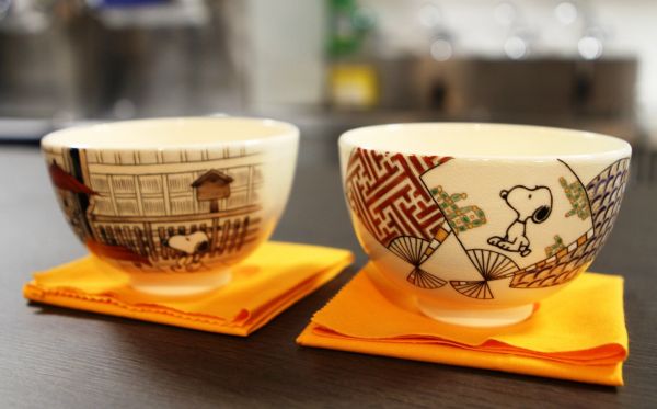 スヌーピー茶屋 抹茶碗