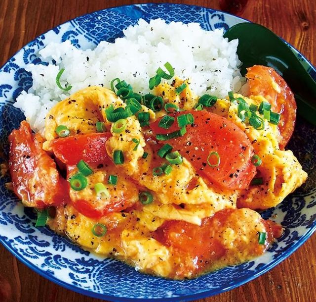 《めしうまナイト》​ふわとろウマシ！トマたま丼