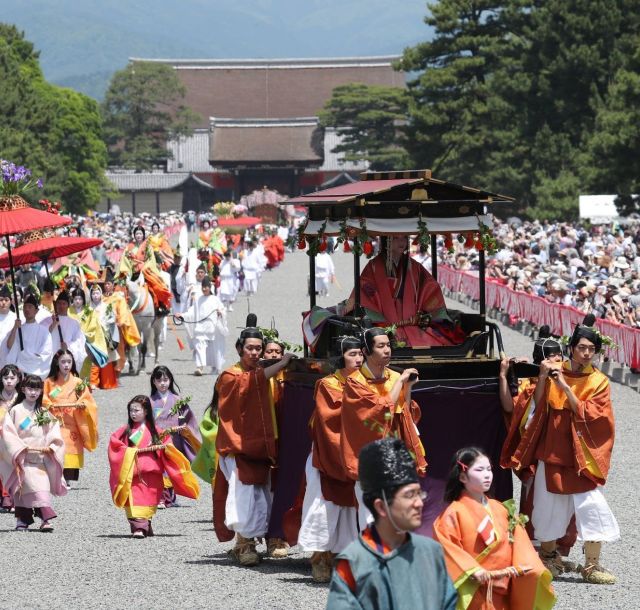 《京都》平成最後の葵祭が雅やかに行われる