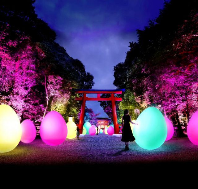 ​《京都》「チームラボ」が下鴨神社で光の祭典「Art by teamLab」を開催