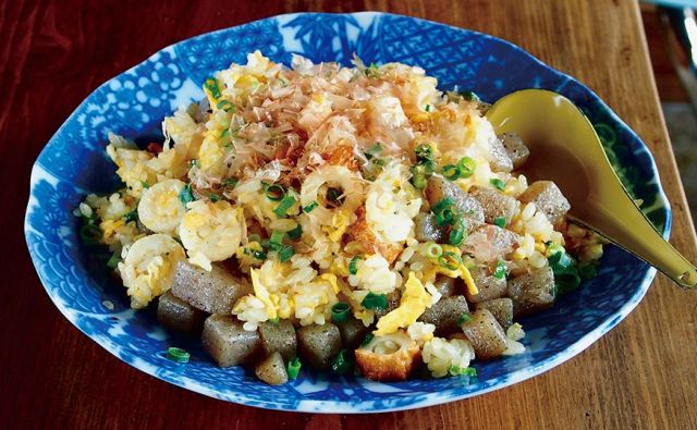 ヘルシーウマシ！こんにゃくおかかチャーハン《めしうまナイト》