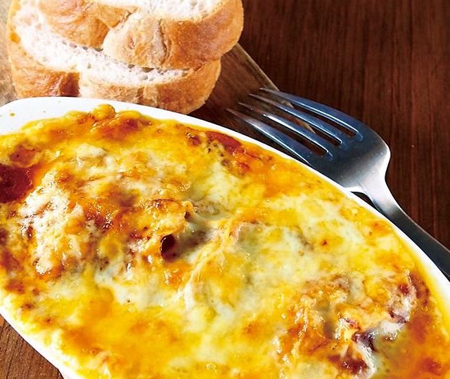 《めしうまナイト》​ぎょうざでラザニア！？ぎょうザニア